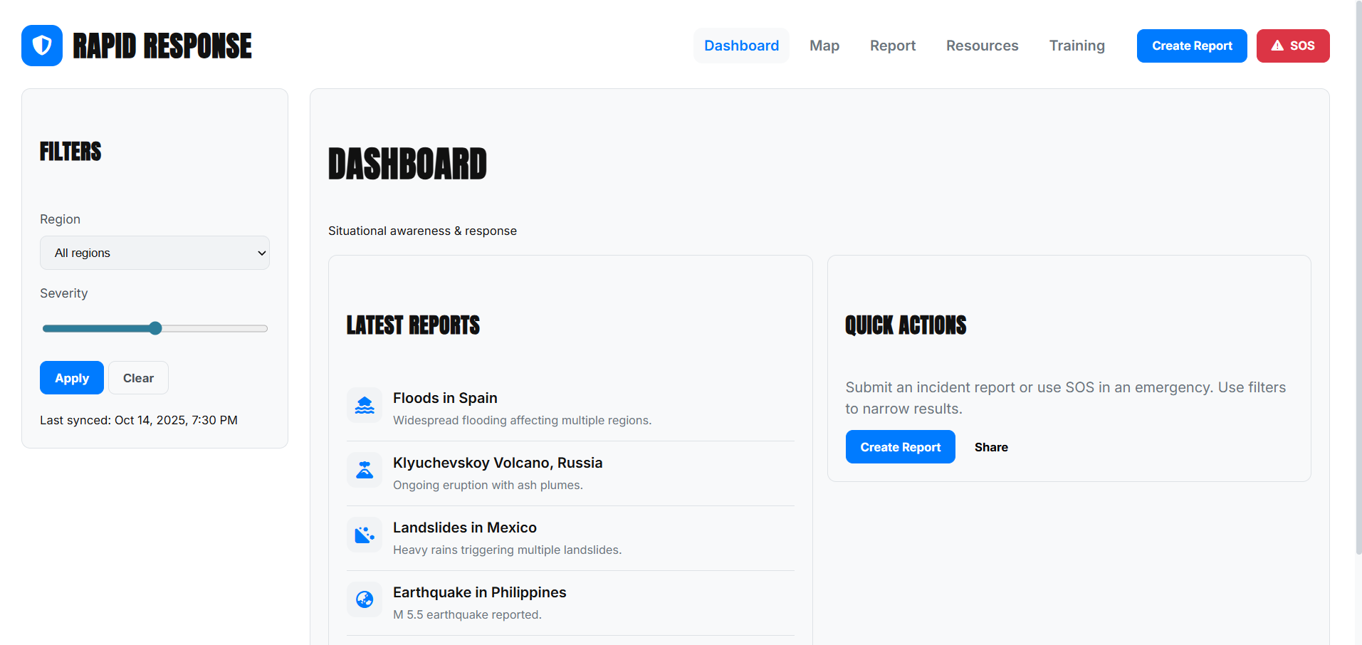 Disaster Management System